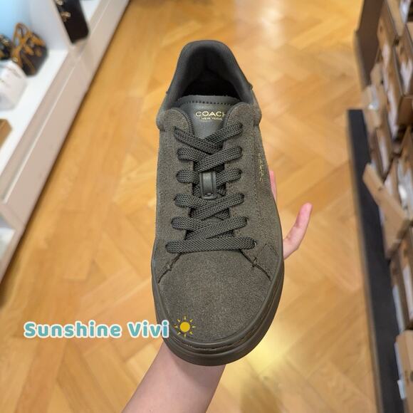 NWT Coach Women's High Line Sneaker Olive CCI49 US 8 - Picture 2 of 11